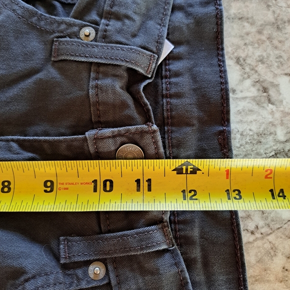 Levi's 502 men's black stretch jeans 32x32 - Picture 6 of 7